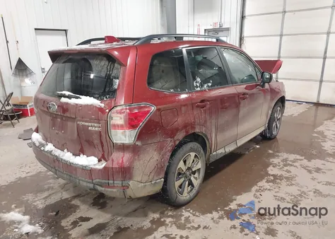 2017 Subaru Forester 2.5I Premium from USA, damaged, VIN JF2SJAEC8HH560197